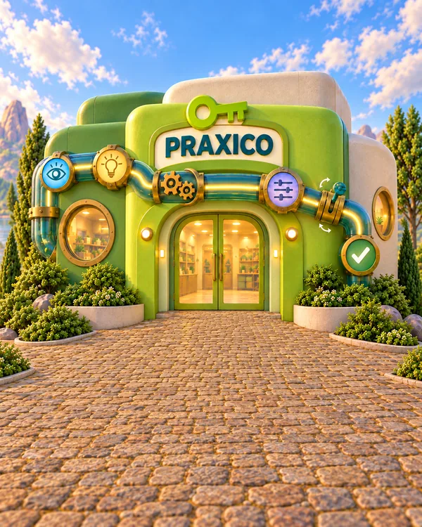 L’usine PRAXICO, façade