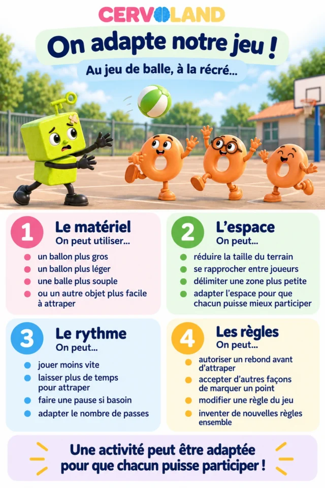 Fiche « On adapte notre jeu »