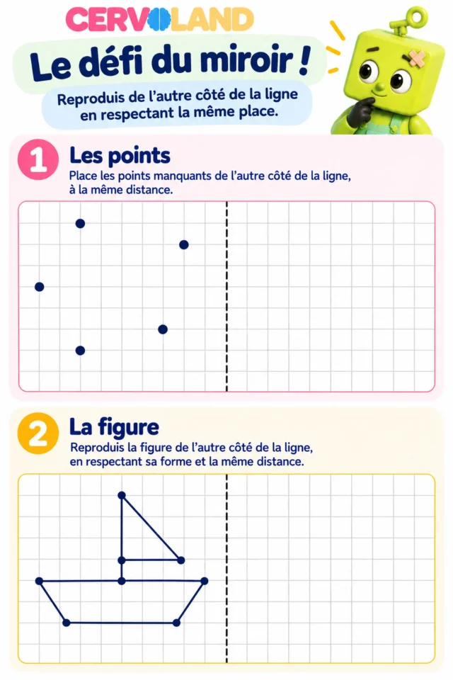 Fiche « Le défi du miroir »